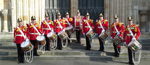 Yorkshire Volunteers Band - Corps of Drums